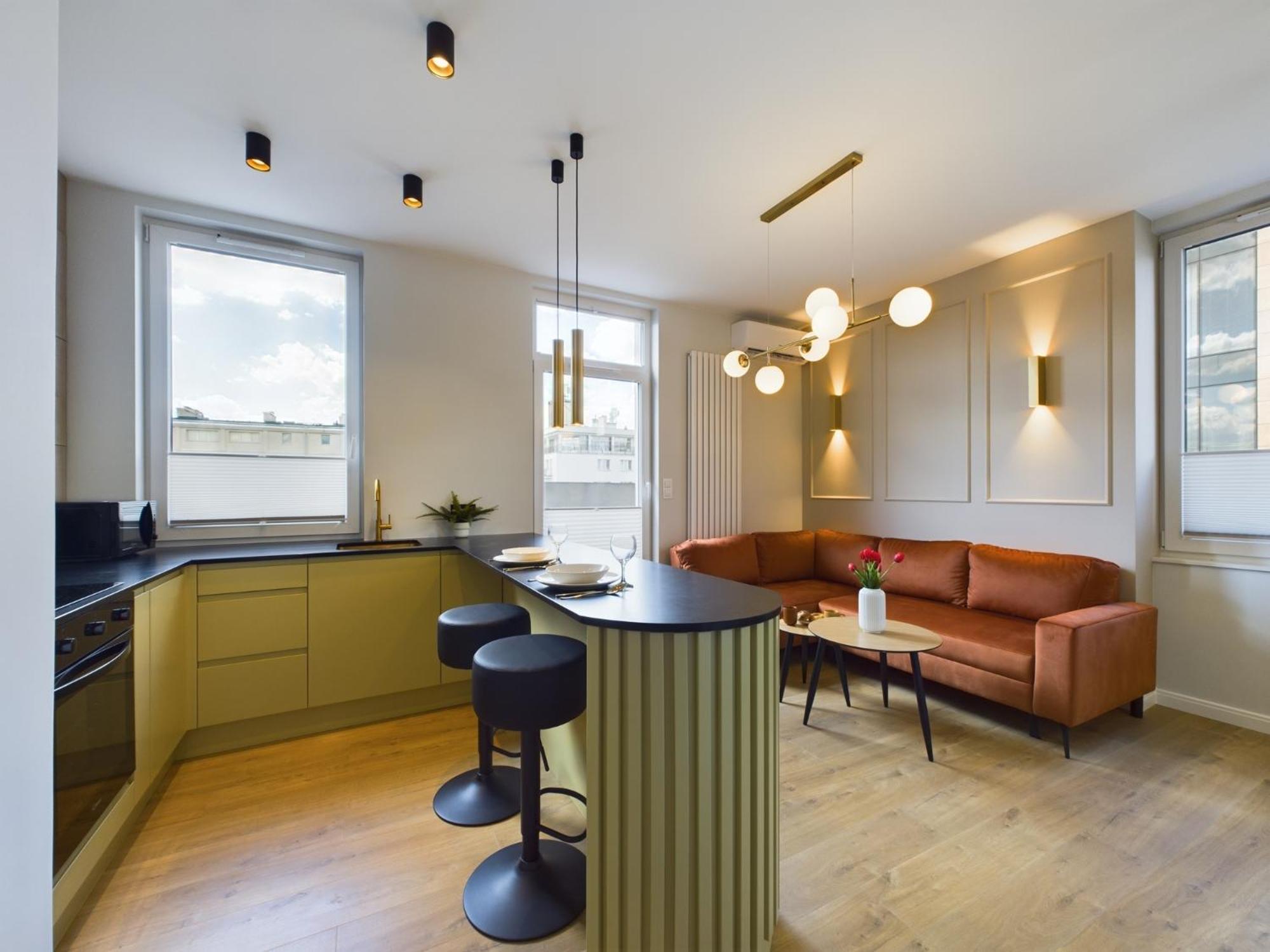 City Center Apartments Hoza By Noclegi Renters Varšava Exteriér fotografie